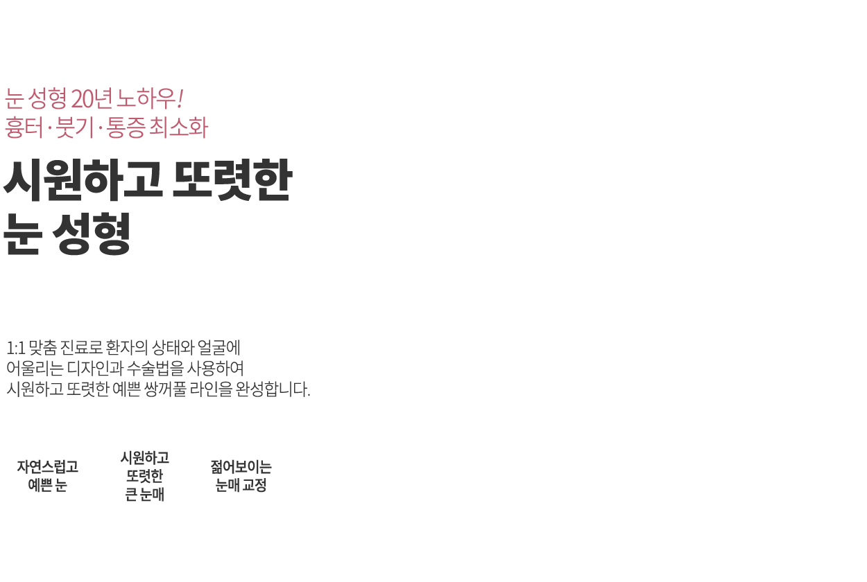 예스 눈성형